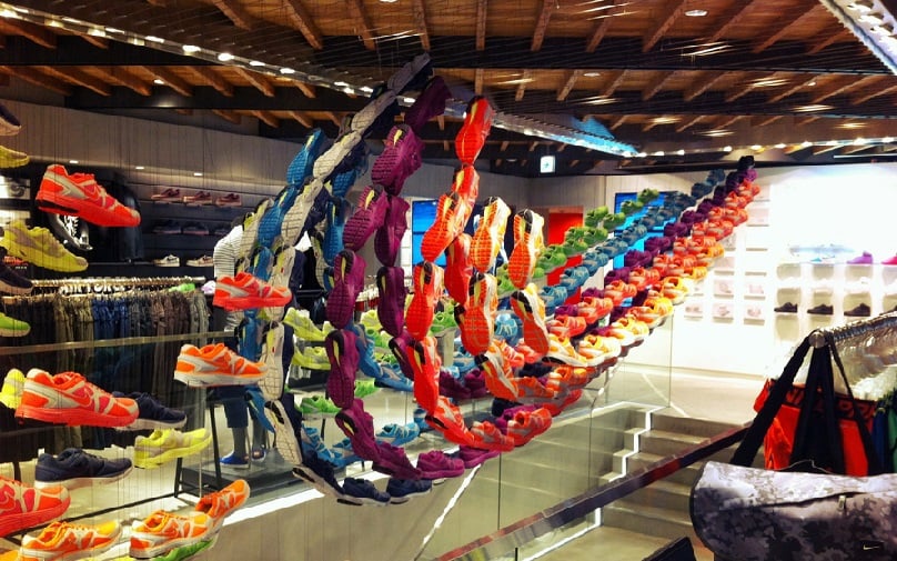 Compras nas lojas da Nike em Miami