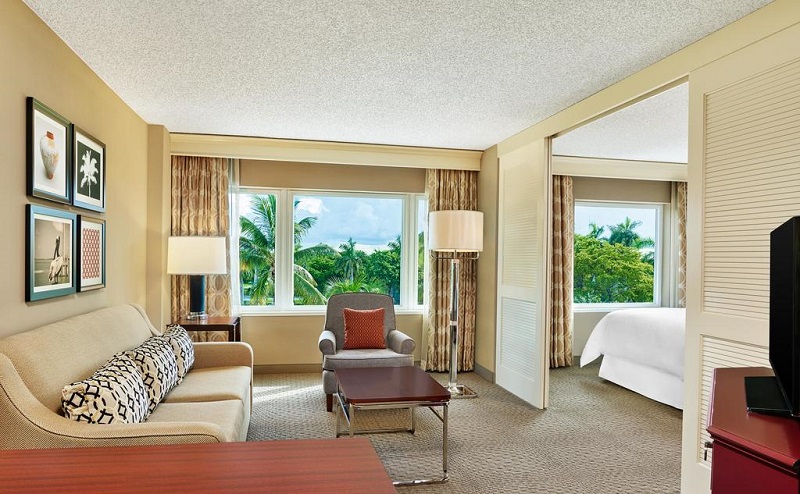 Quarto do Hotel Sheraton Suites Fort Lauderdale Plantation