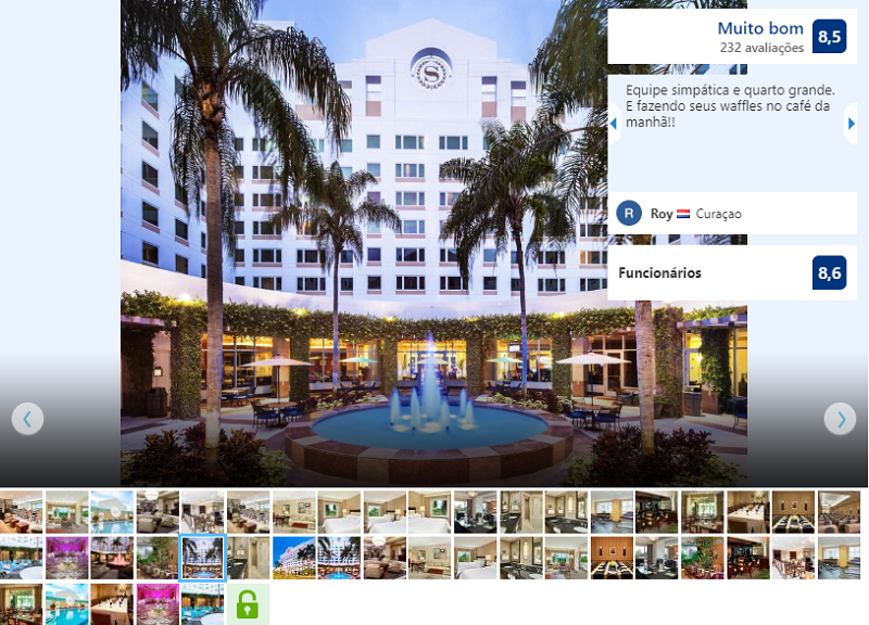 Fachada do Hotel Sheraton Suites Fort Lauderdale Plantation