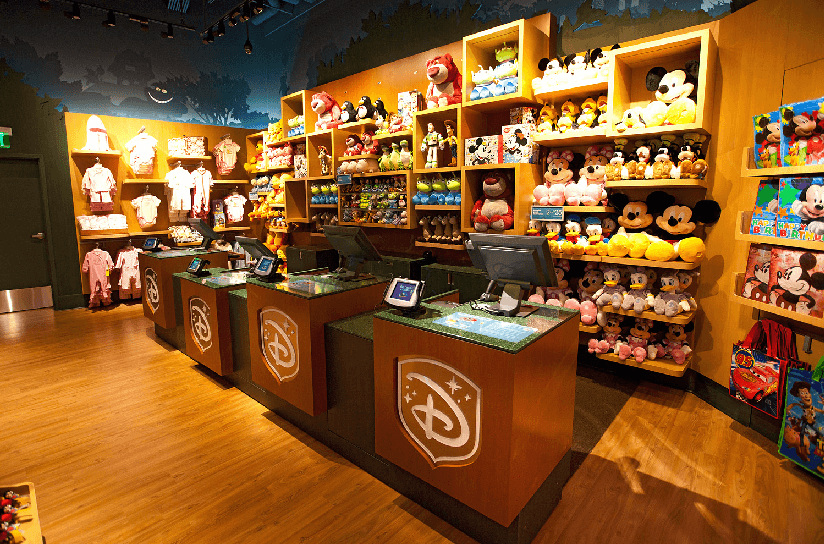 Lojas Disney Store em Miami
