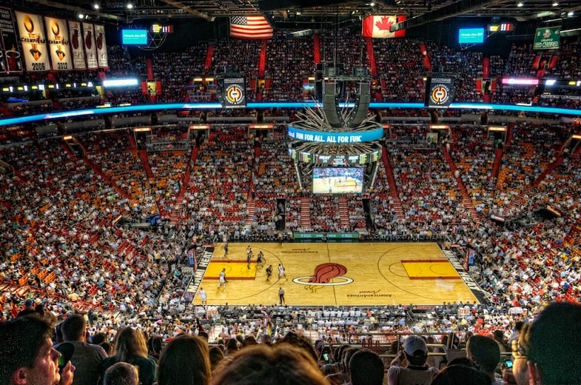 Assistir a um jogo da NBA em Miami - 2021