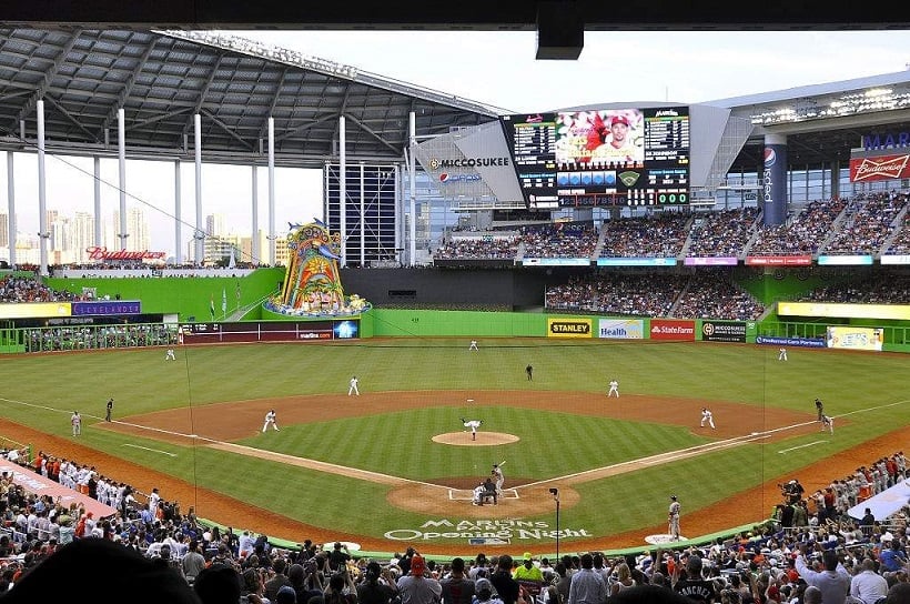 Compra de ingressos para jogos de beisebol em Miami
