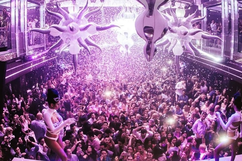Festa na LIV Nightclub em Miami