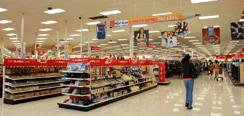 Supermercado e loja de departamentos Target em Miami