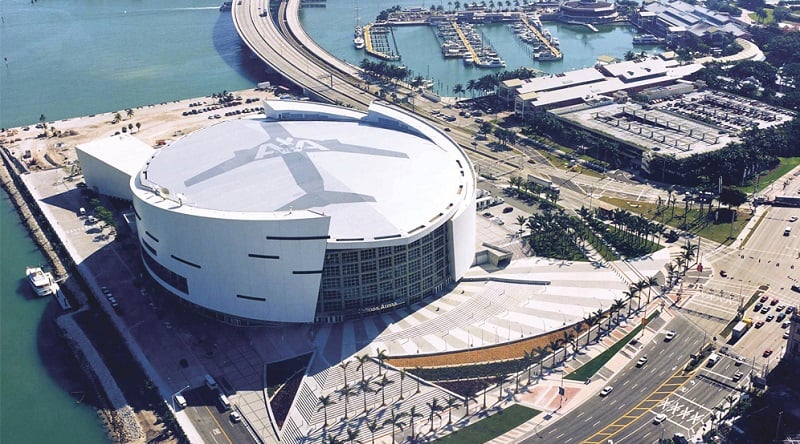 America Airlines Arena em Miami