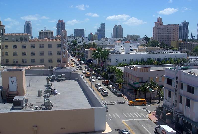 Collins Avenue em South Beach Miami