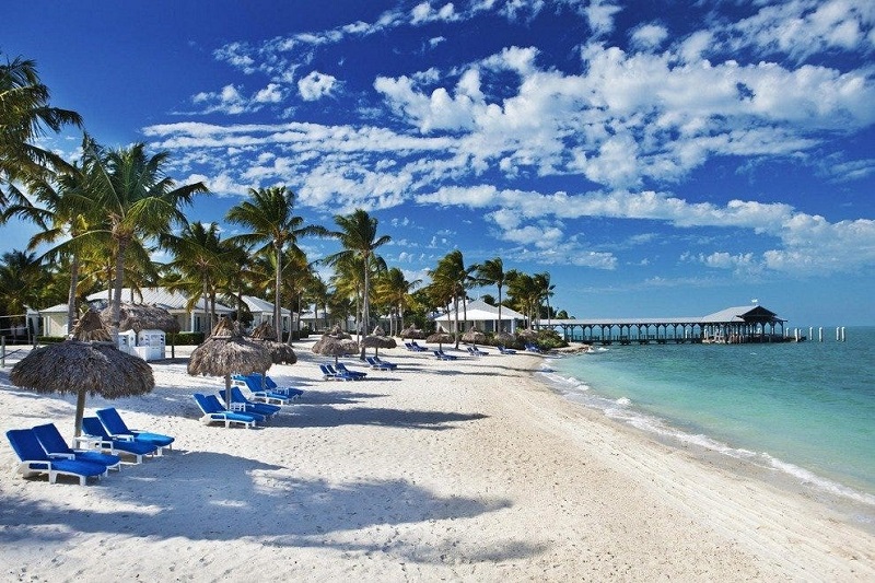 Praia Key West em Miami