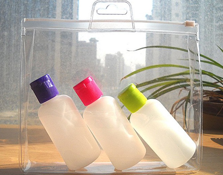 Acessório kit de frascos porta líquido para viagem em Miami