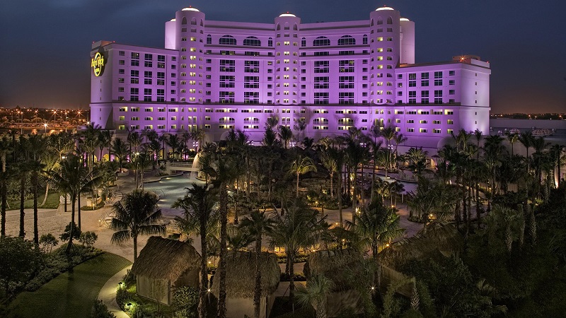 Passeio no Hard Rock Hotel Cassino em Miami