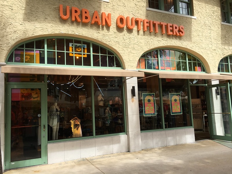 Loja Urban Outfitters na Lincoln Road em Miami