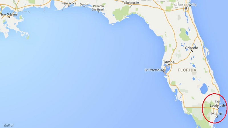 Mapa de Fort Lauderdale