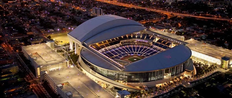 Um jogo no SunLife Stadium de Miami