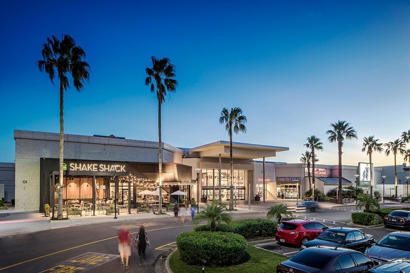 Estrutura do Shopping Florida Mall em Orlando